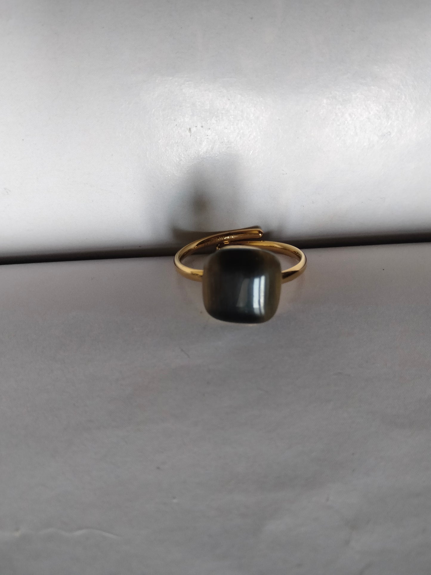 Anello Dado color Caffè