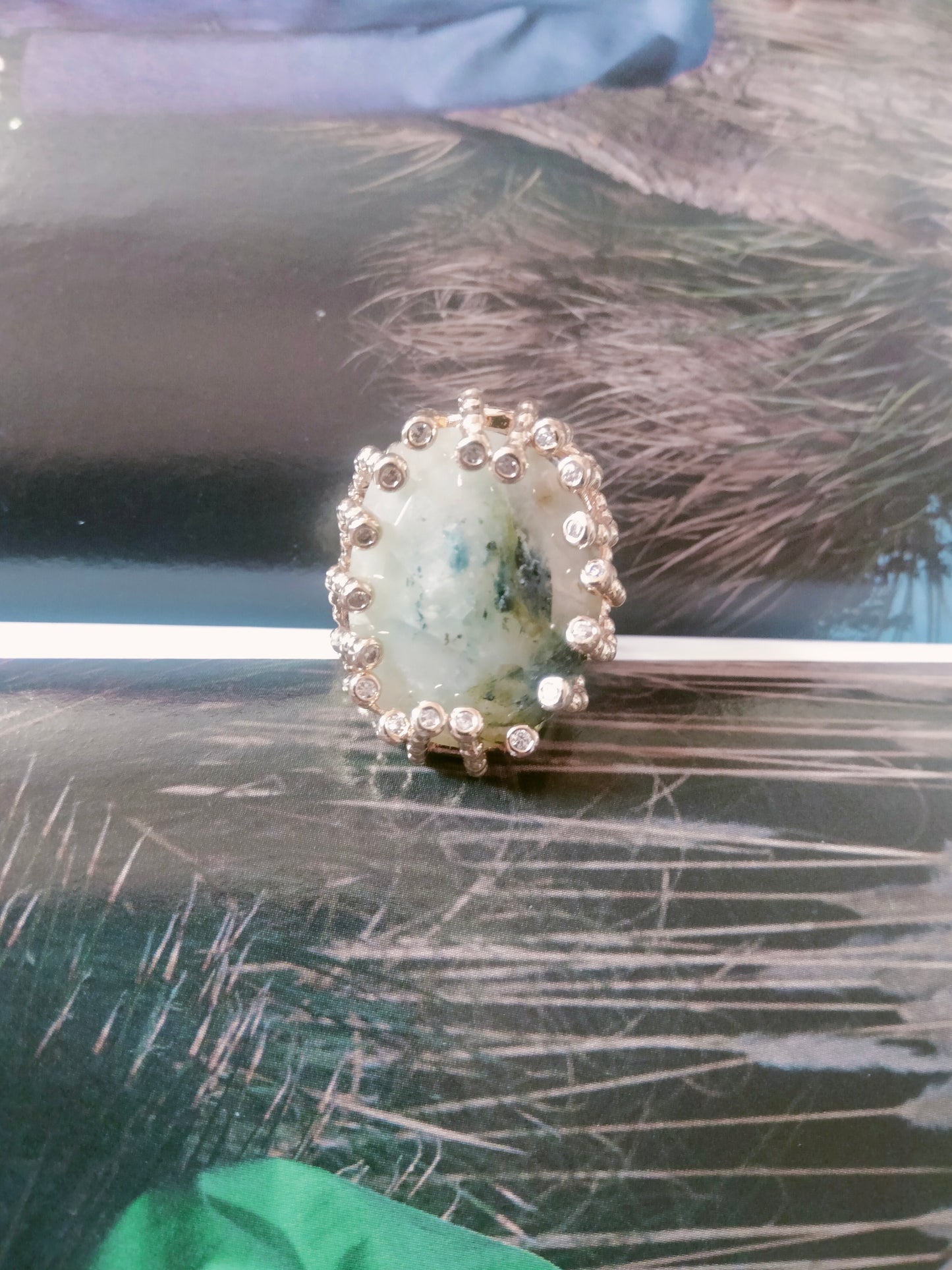 Anello Frida color verde