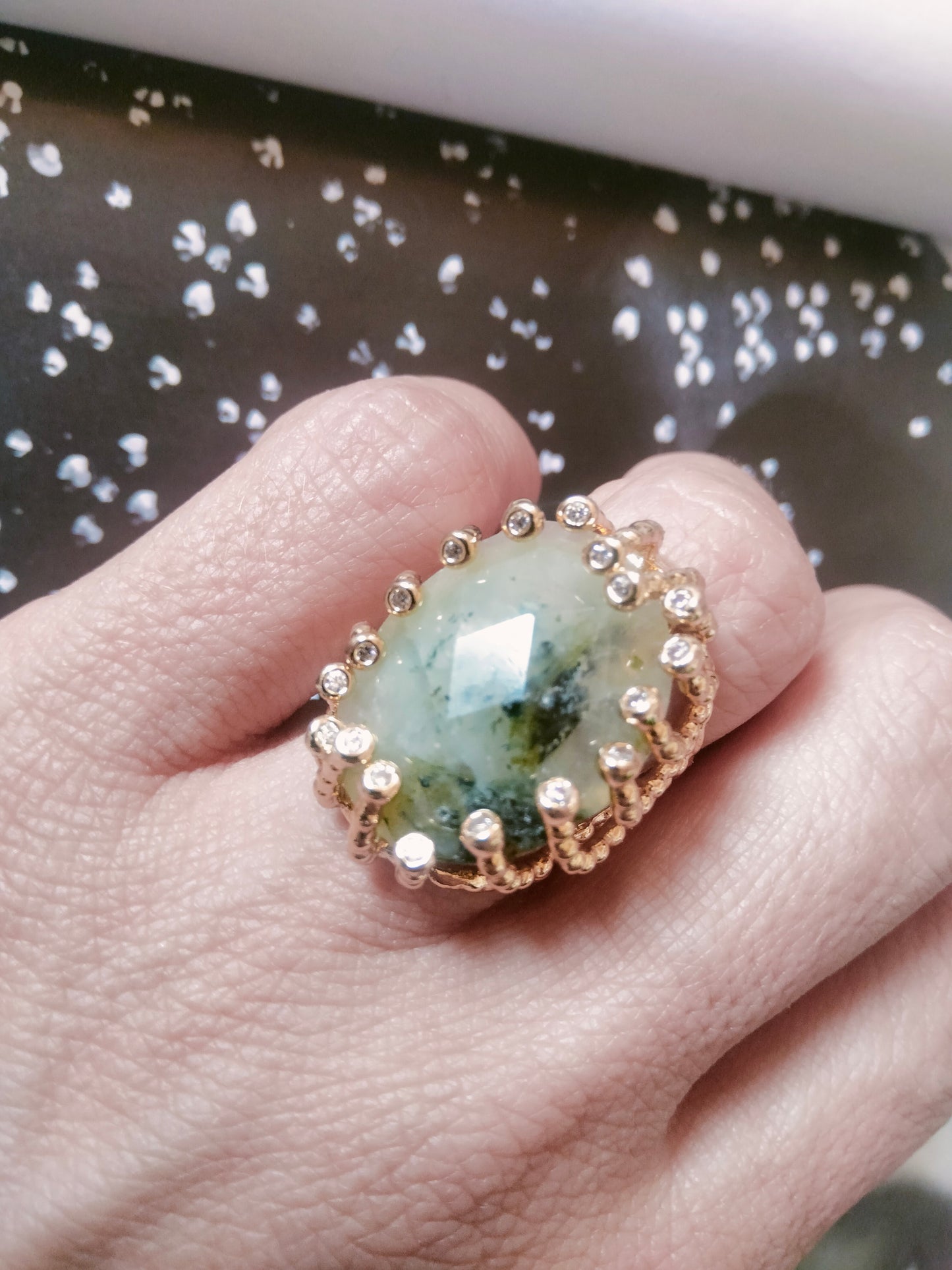 Anello Frida color verde