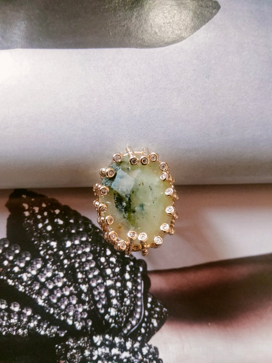 Anello Frida color verde