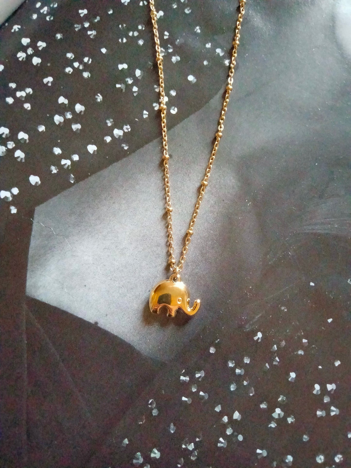 Collana gold Elefantino