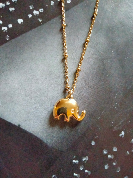 Collana gold Elefantino