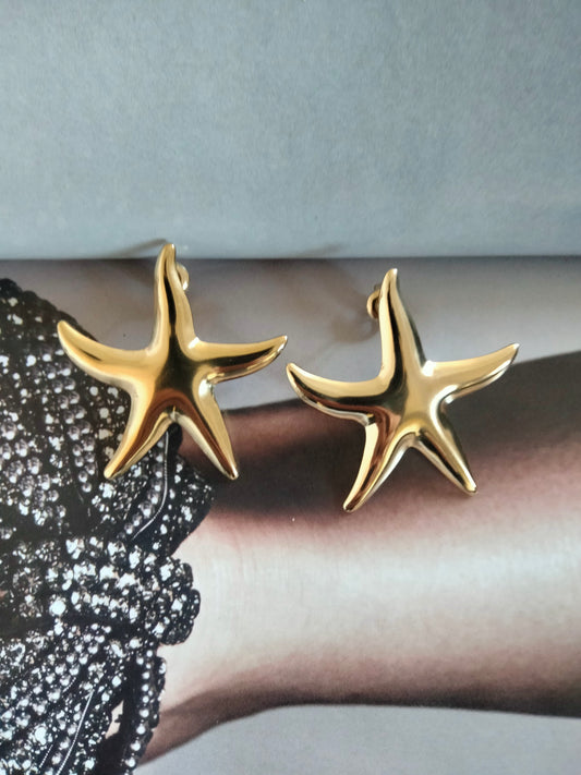 Orecchini gold Stella Marina