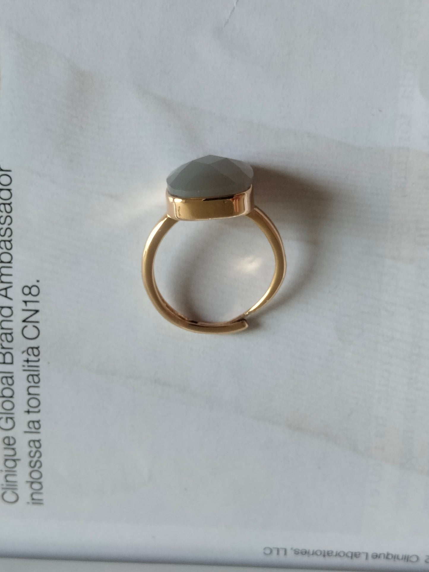 Anello Lisa color grigio