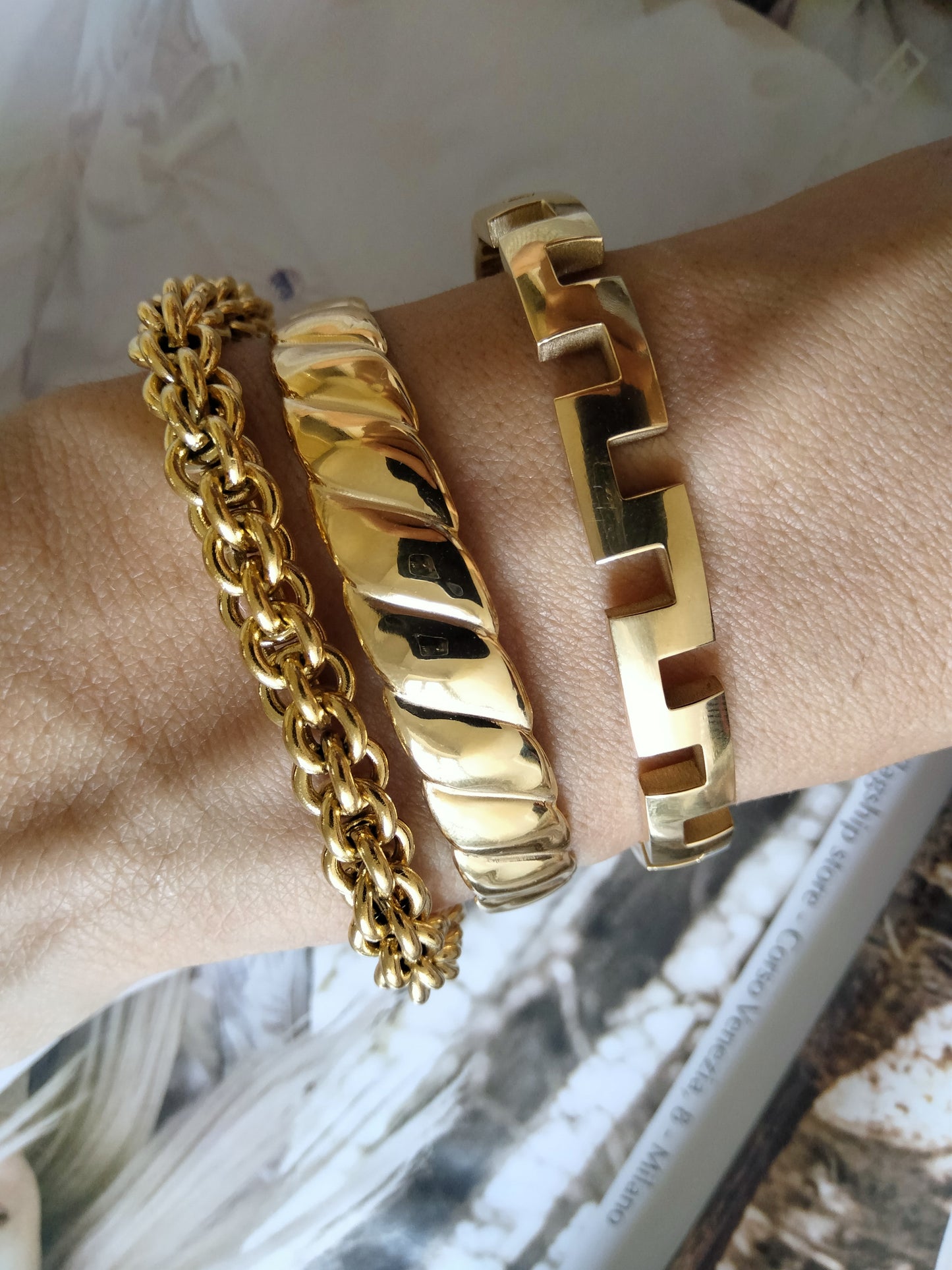 Bracciale gold Wanda