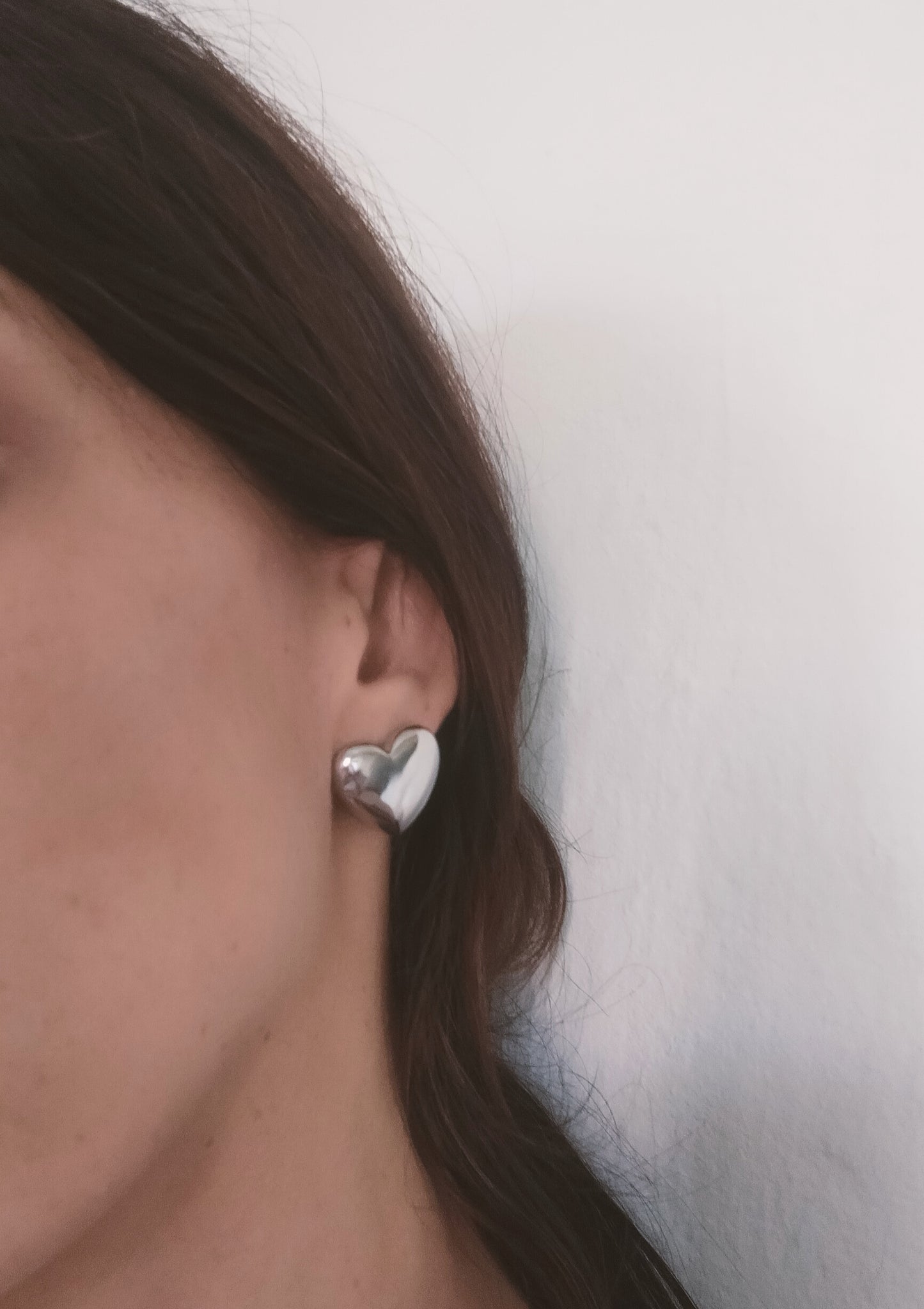 Orecchini silver Love