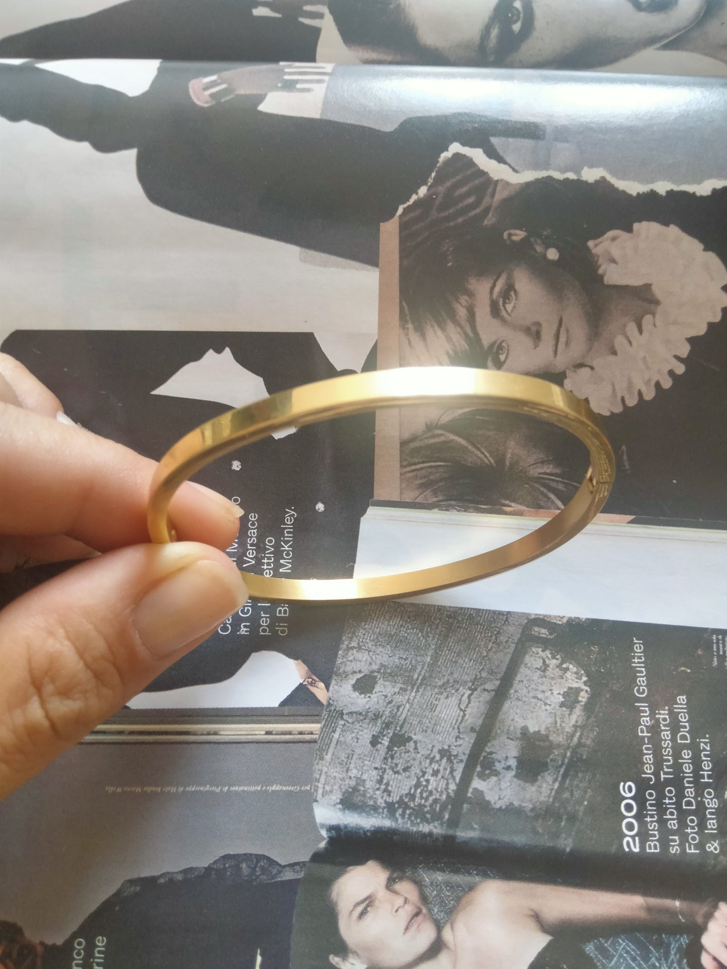 Bracciale gold Simple
