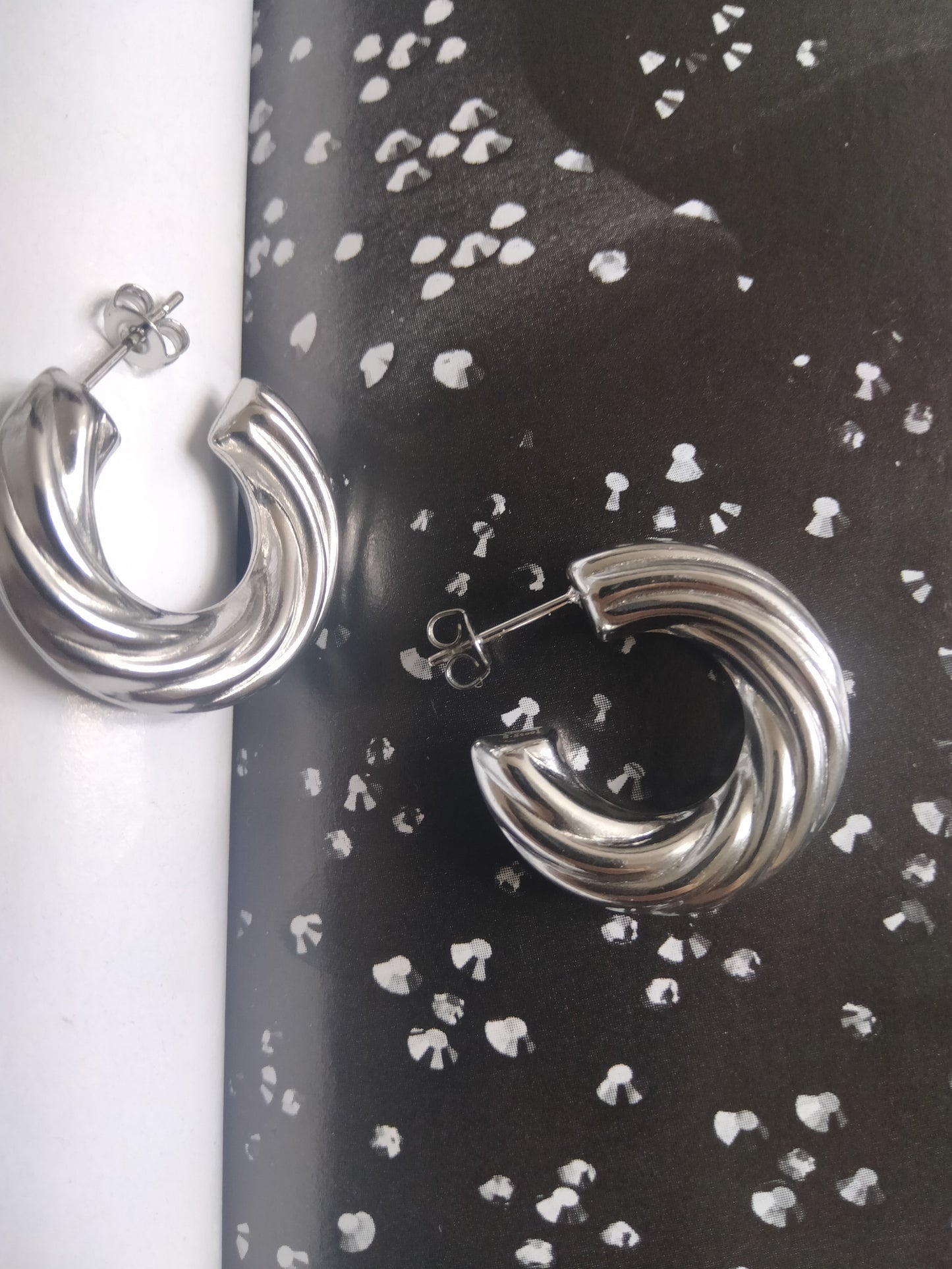 Orecchini silver Tora