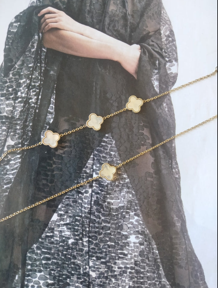 Bracciale gold Lucky 1 White