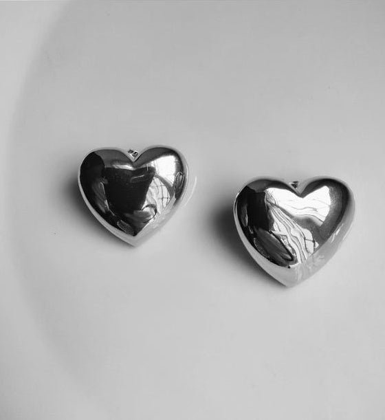 Orecchini silver Love