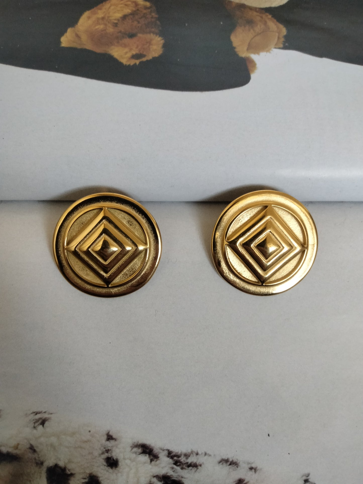 Orecchini gold Giza