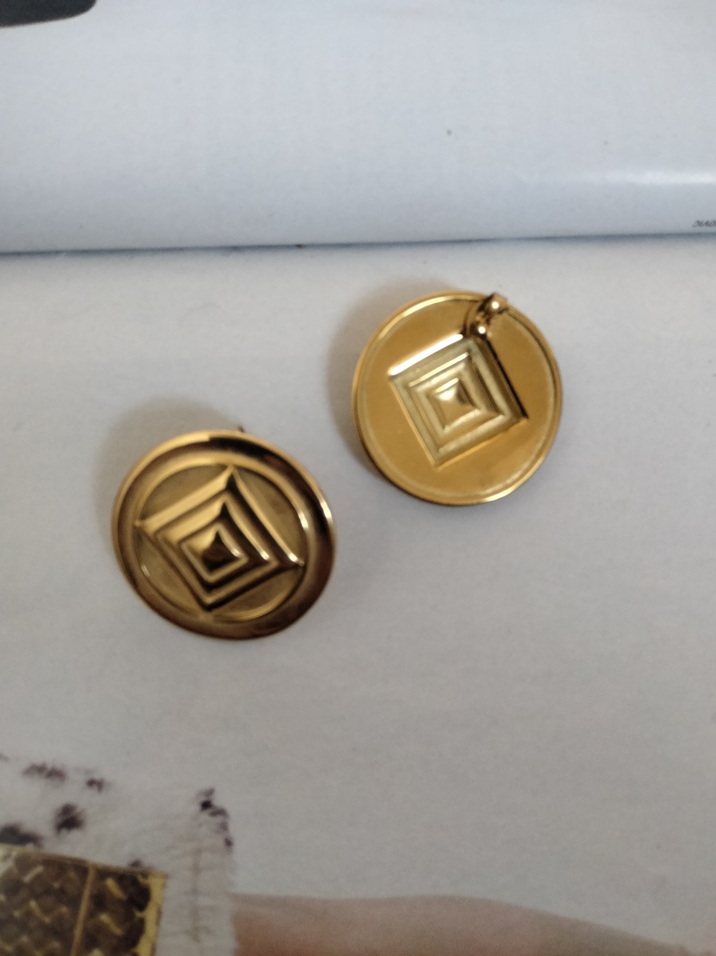 Orecchini gold Giza